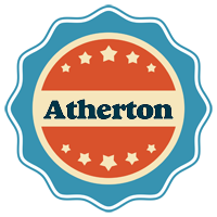 Atherton labels logo