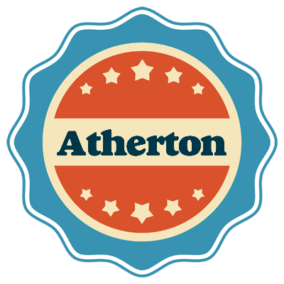 Atherton labels logo