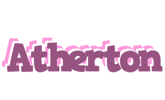 Atherton relaxing logo