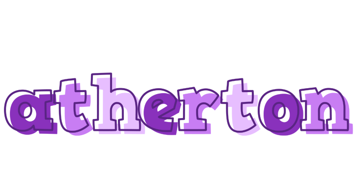 Atherton sensual logo
