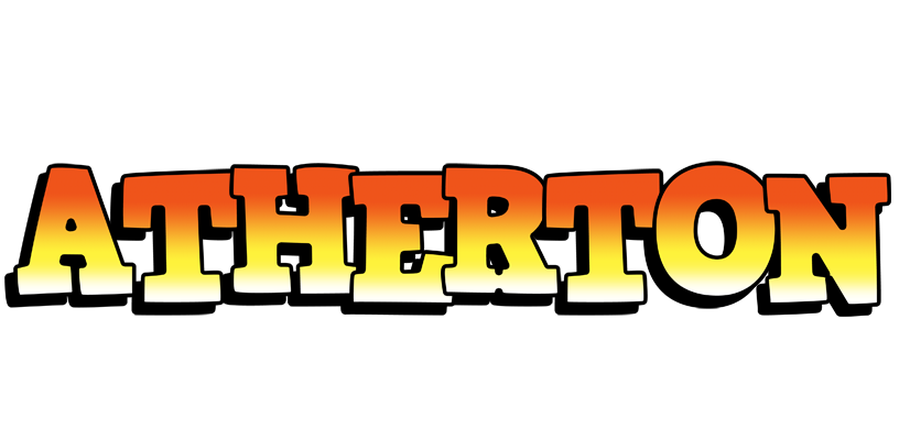 Atherton sunset logo