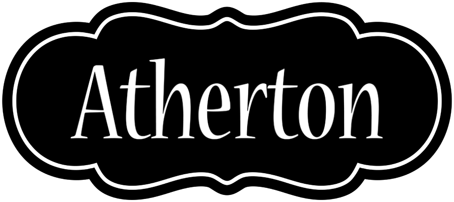 Atherton welcome logo