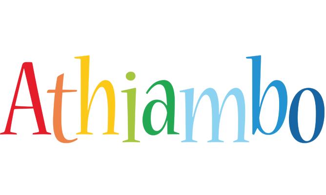 Athiambo birthday logo