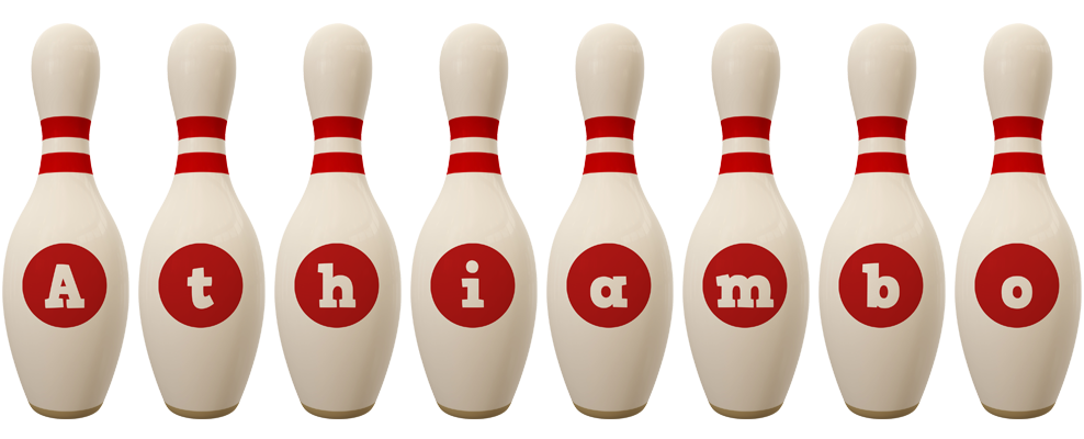 Athiambo bowling-pin logo
