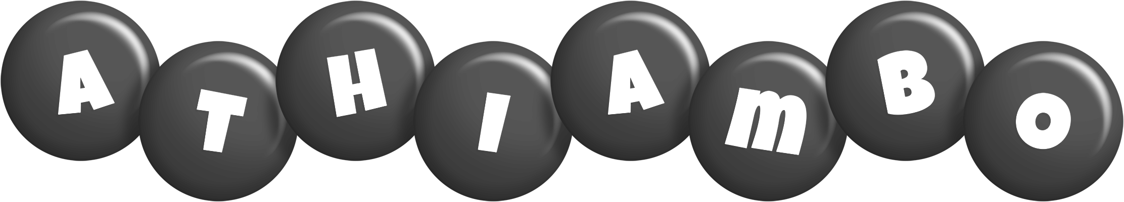 Athiambo candy-black logo