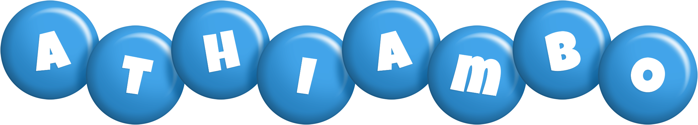 Athiambo candy-blue logo