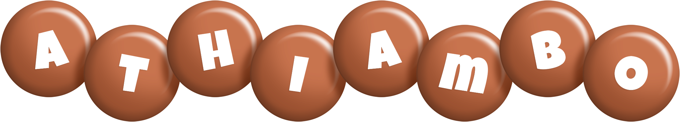 Athiambo candy-brown logo