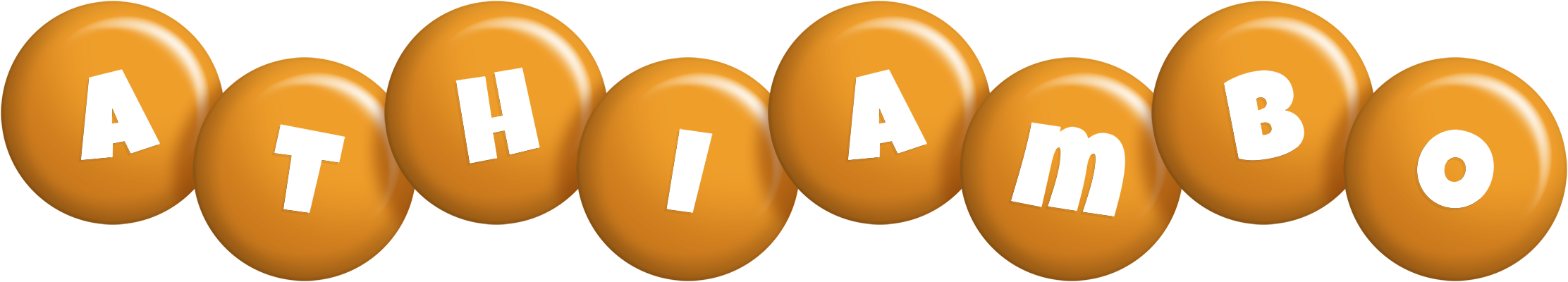 Athiambo candy-orange logo