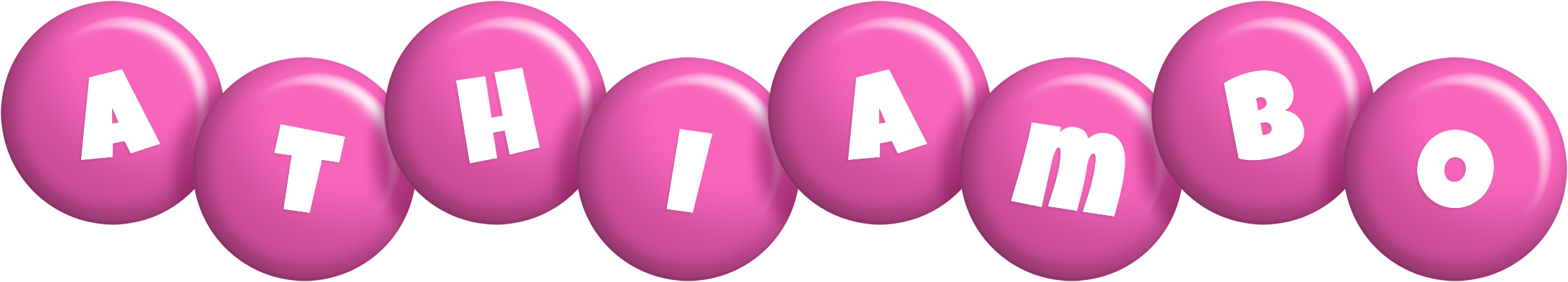 Athiambo candy-pink logo