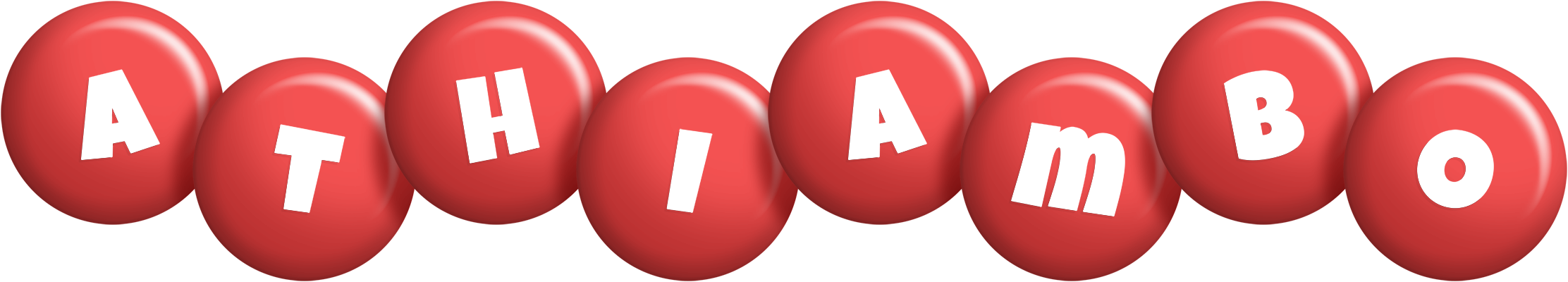 Athiambo candy-red logo