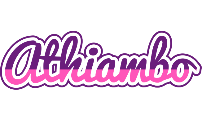Athiambo cheerful logo