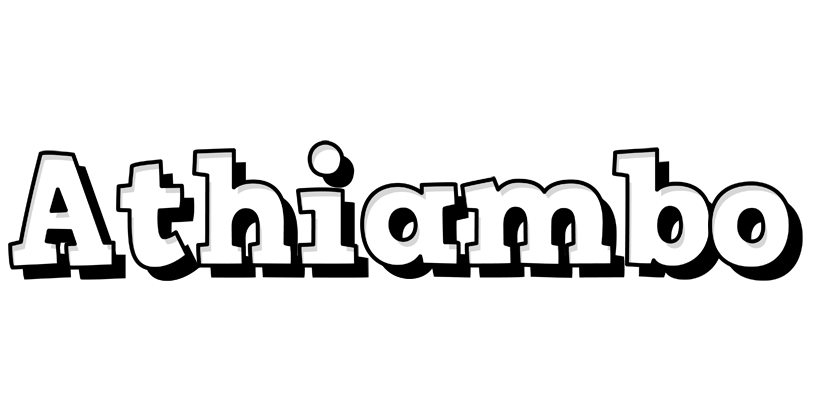 Athiambo snowing logo