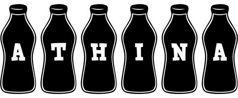 Athina bottle logo