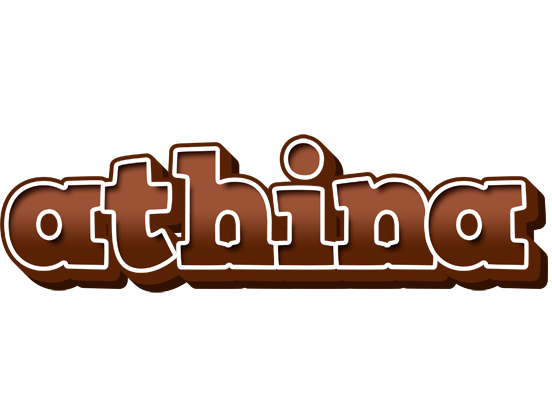 Athina brownie logo