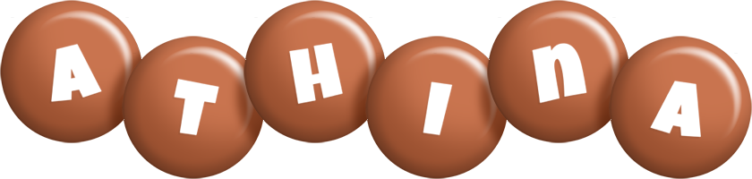 Athina candy-brown logo