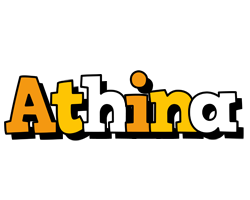 Athina cartoon logo