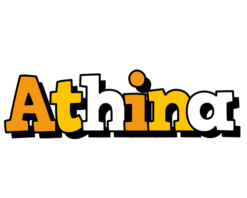 Athina cartoon logo