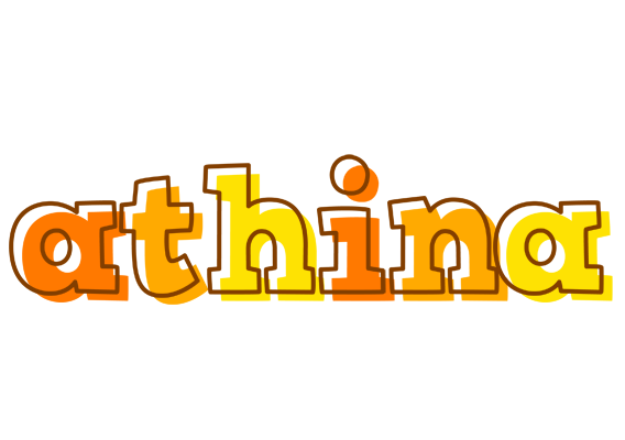 Athina desert logo