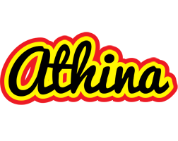 Athina flaming logo