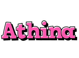 Athina girlish logo