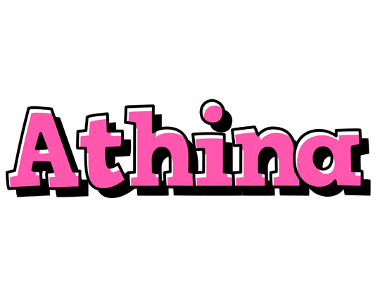 Athina girlish logo