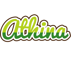 Athina golfing logo