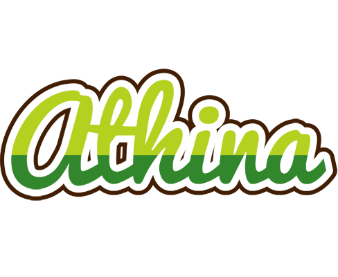 Athina golfing logo