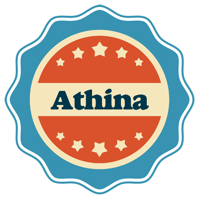 Athina labels logo