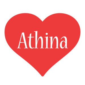 Athina love logo