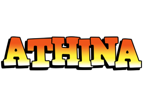 Athina sunset logo