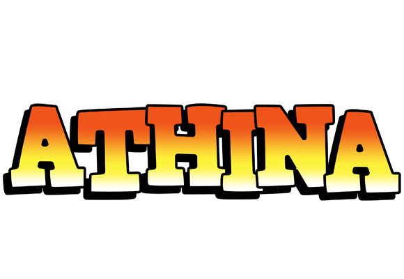 Athina sunset logo