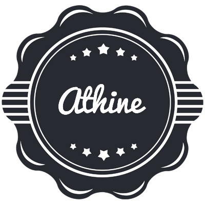 Athine badge logo