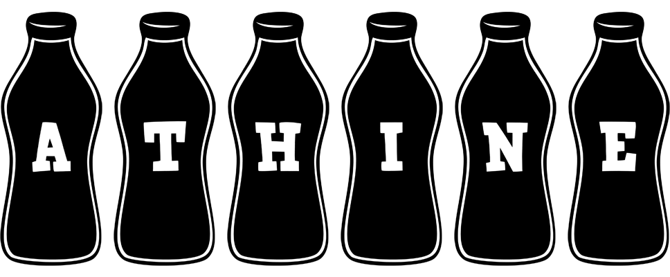 Athine bottle logo