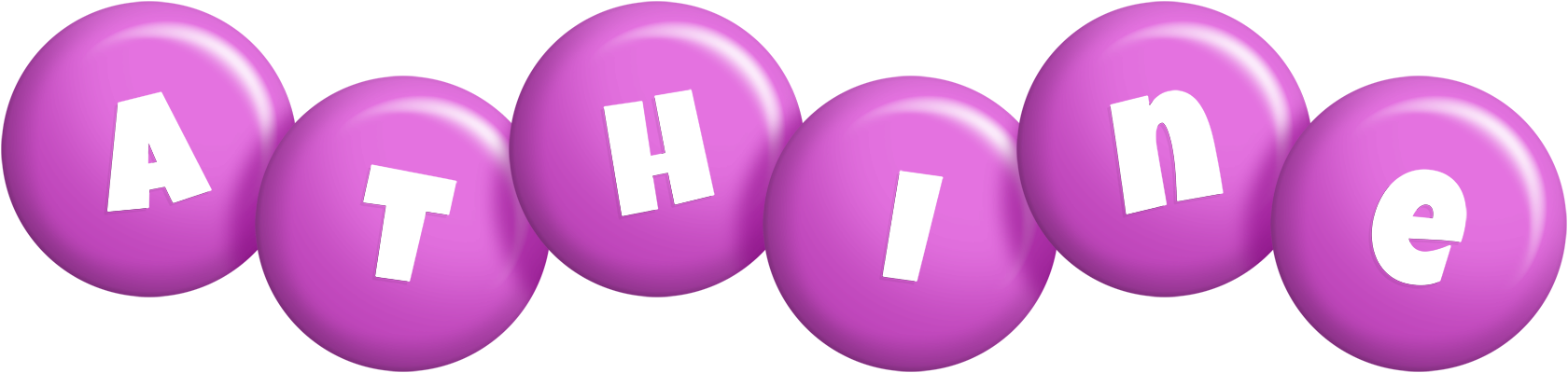 Athine candy-purple logo