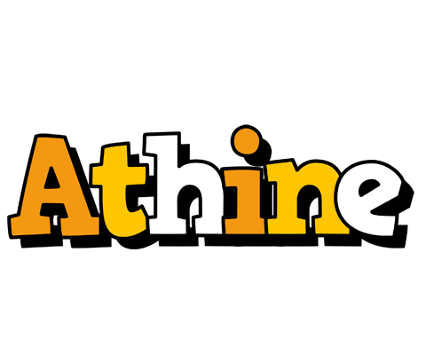 Athine cartoon logo