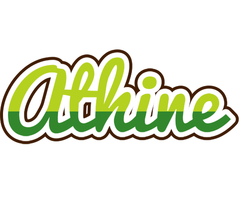 Athine golfing logo