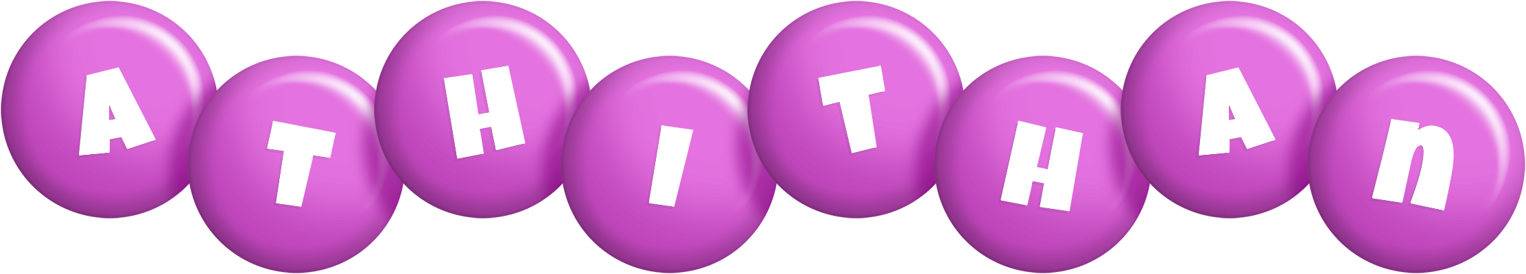 Athithan candy-purple logo