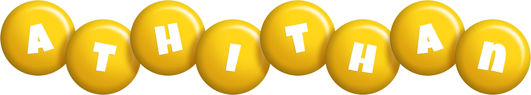 Athithan candy-yellow logo