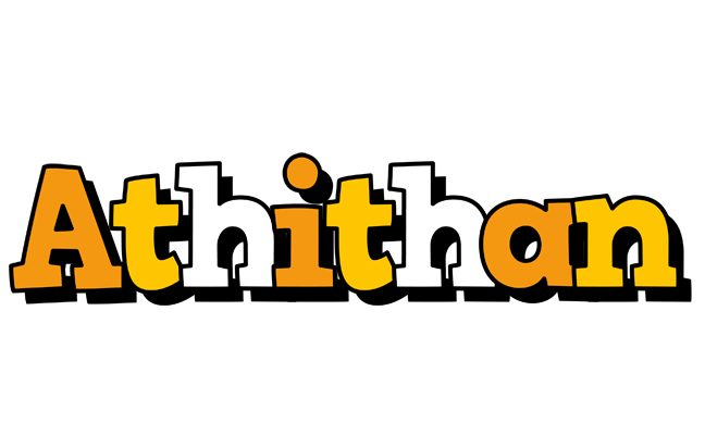 Athithan cartoon logo