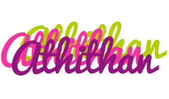 Athithan flowers logo