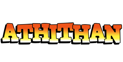 Athithan sunset logo