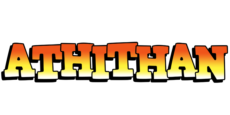 Athithan sunset logo