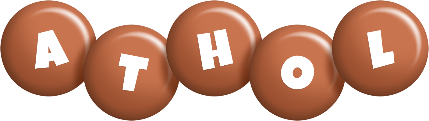Athol candy-brown logo