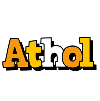 Athol cartoon logo