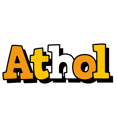 Athol cartoon logo