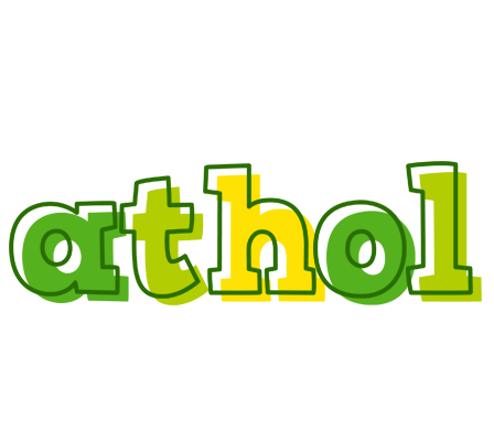 Athol juice logo