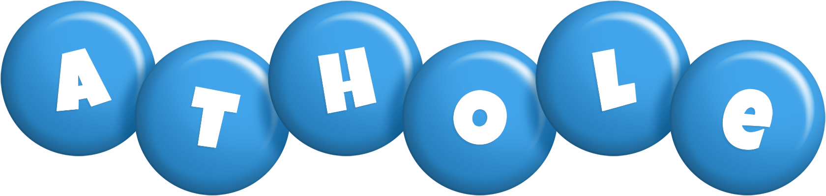 Athole candy-blue logo