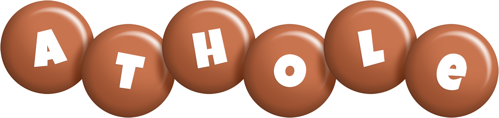 Athole candy-brown logo