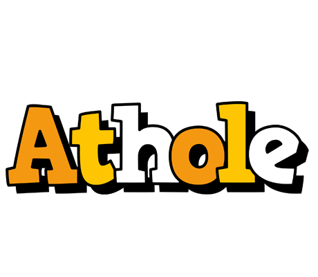 Athole cartoon logo