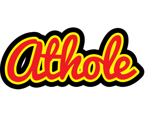 Athole fireman logo